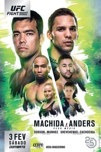 Movie poster for UFC Fight Night 125: Machida vs. Anders