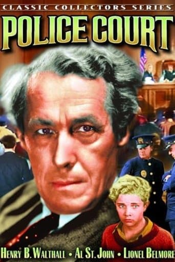 Movie poster for Police Court
