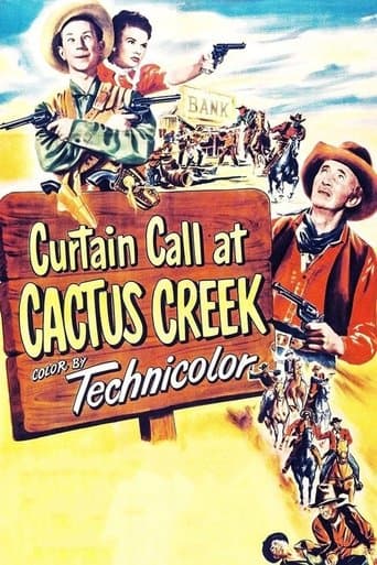 Movie poster for Curtain Call at Cactus Creek