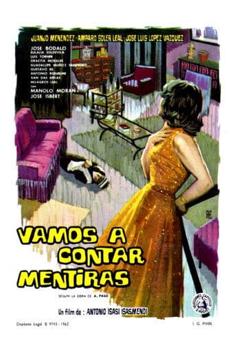 Movie poster for Vamos a contar mentiras