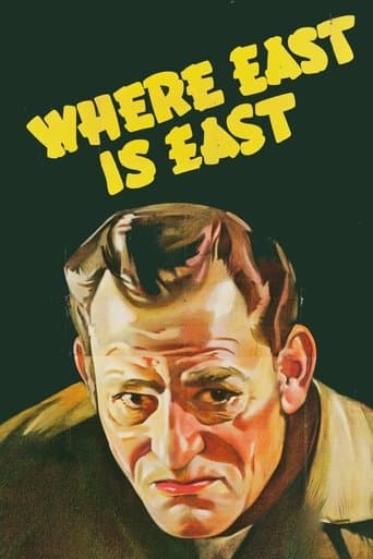 Movie poster for Where East Is East