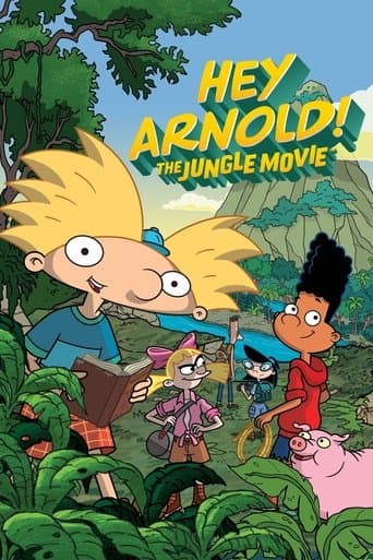 Movie poster for Hey Arnold! The Jungle Movie