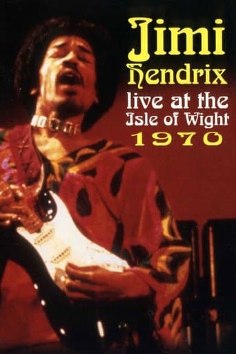 Movie poster for Jimi Hendrix at the Isle of Wight