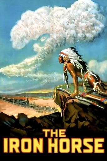 Movie poster for The Iron Horse