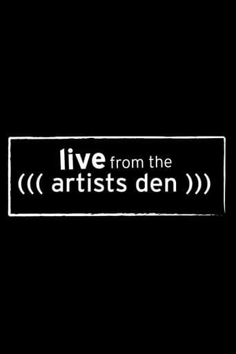 Movie poster for Live from the Artists Den