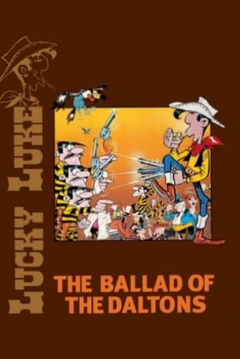 Movie poster for Lucky Luke: The Ballad of the Daltons