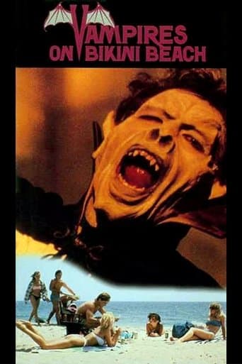 Movie poster for Vampires on Bikini Beach