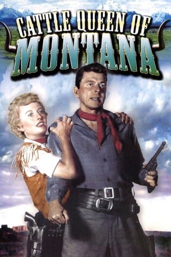 Movie poster for Cattle Queen of Montana