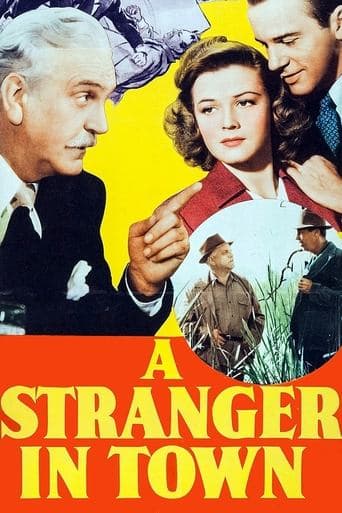 Movie poster for A Stranger in Town