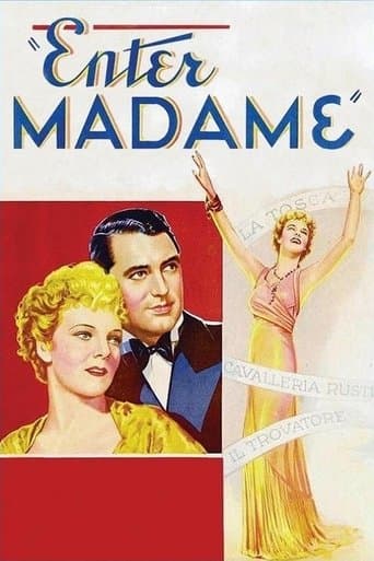 Movie poster for Enter Madame