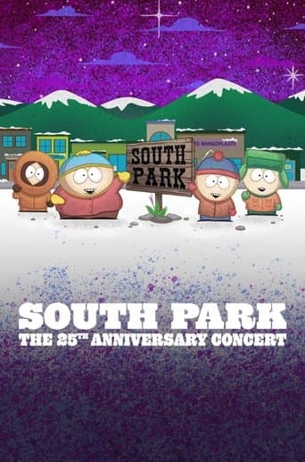 Movie poster for South Park: The 25th Anniversary Concert