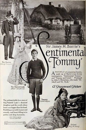 Movie poster for Sentimental Tommy