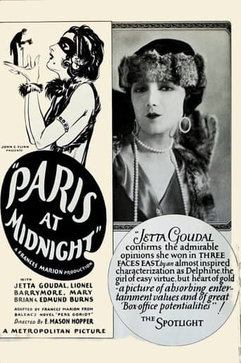 Movie poster for Paris at Midnight