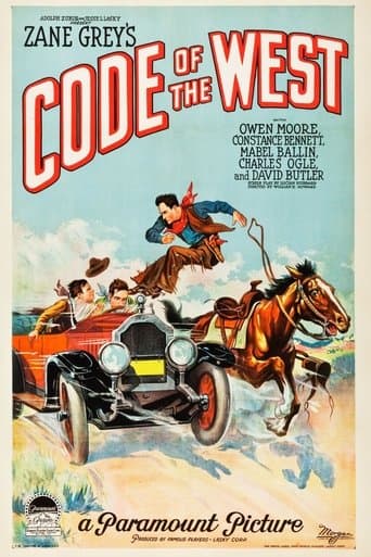 Movie poster for Code of the West