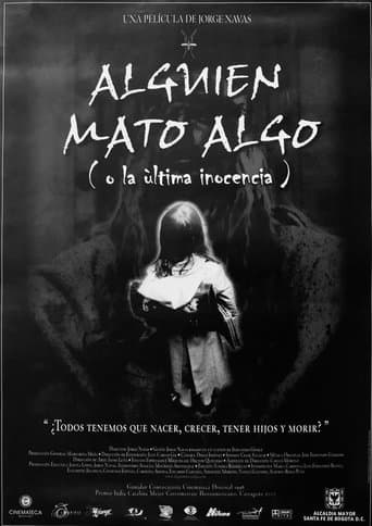 Movie poster for Alguien mató algo