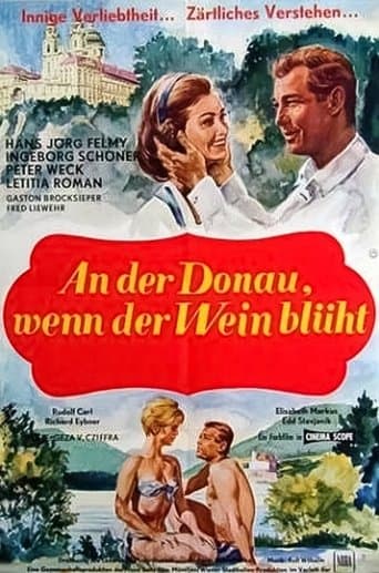Movie poster for An der Donau, wenn der Wein blüht