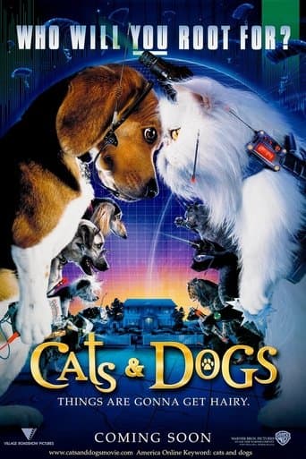 Movie poster for Cats & Dogs