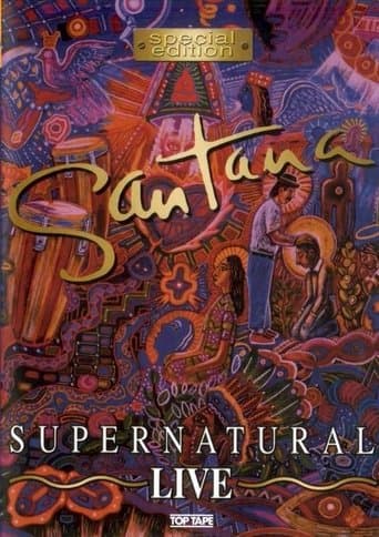 Movie poster for Santana: Supernatural Live