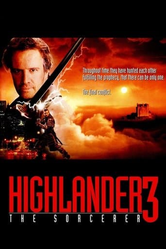 Movie poster for Highlander III: The Sorcerer