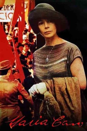 Movie poster for María Cano