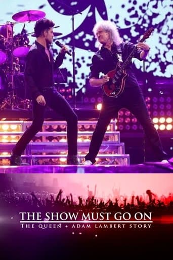 Movie poster for The Show Must Go On: The Queen + Adam Lambert Story