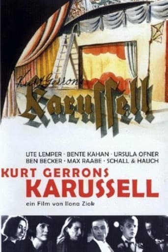 Movie poster for Kurt Gerrons Karussell