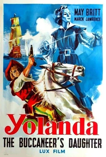 Movie poster for Jolanda, the Daughter of the Black Corsair