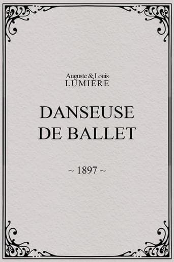 Movie poster for Danseuse de ballet
