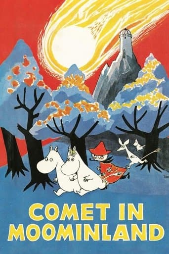 Movie poster for Comet in Moominland