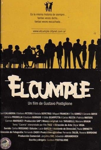 Movie poster for El cumple
