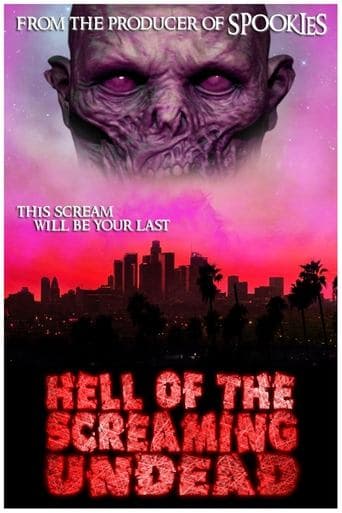 Movie poster for Hell of the Screaming Undead