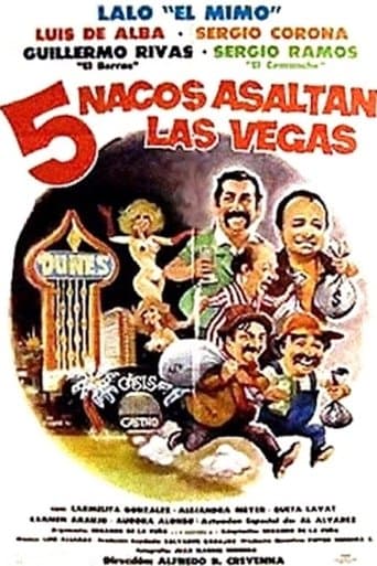 Movie poster for Cinco nacos asaltan Las Vegas