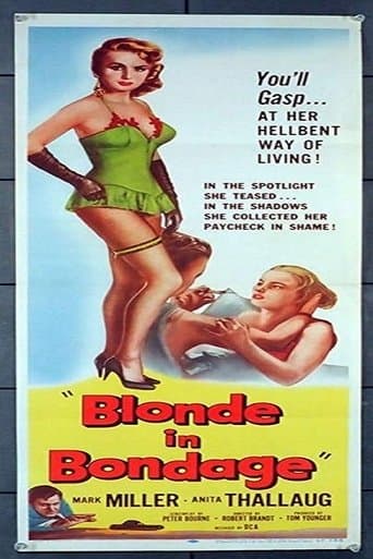 Movie poster for Blonde in Bondage