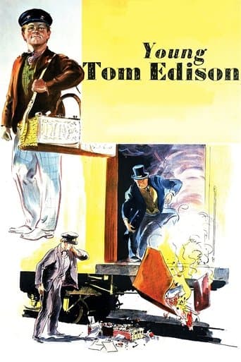 Movie poster for Young Tom Edison