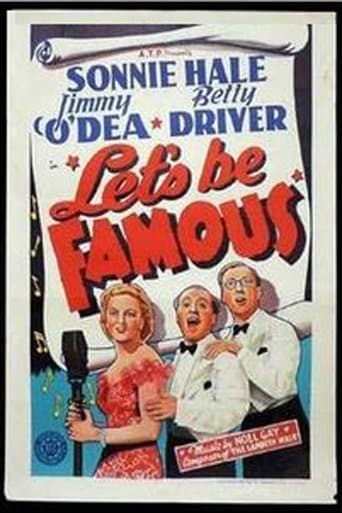 Movie poster for Let's Be Famous