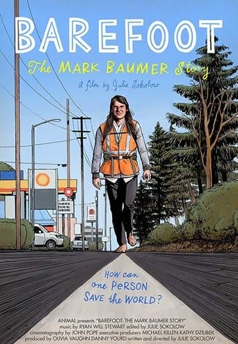Movie poster for Barefoot: The Mark Baumer Story