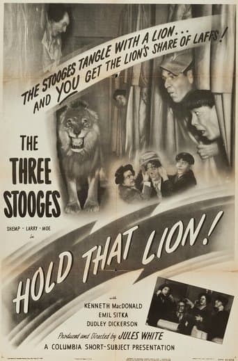 Movie poster for Hold That Lion!