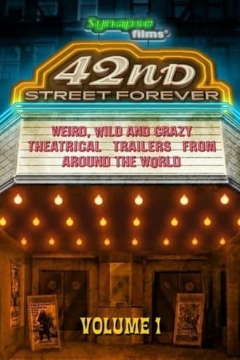 Movie poster for 42nd Street Forever, Volume 1