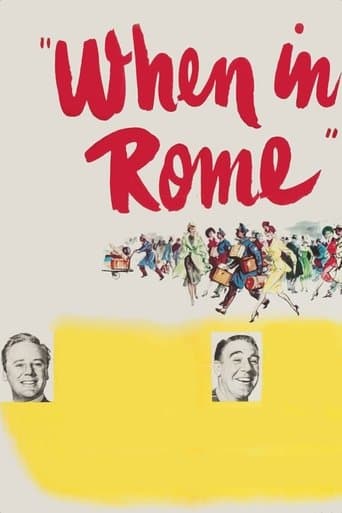 Movie poster for When in Rome