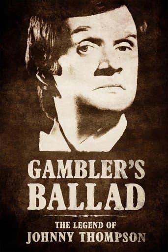 Movie poster for Gambler's Ballad: The Legend of Johnny Thompson