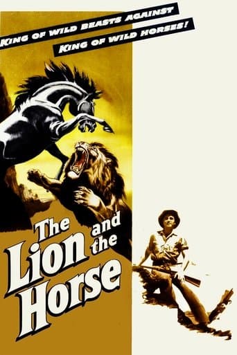 Movie poster for The Lion and the Horse