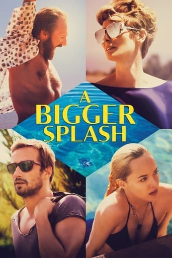 Movie poster for A Bigger Splash