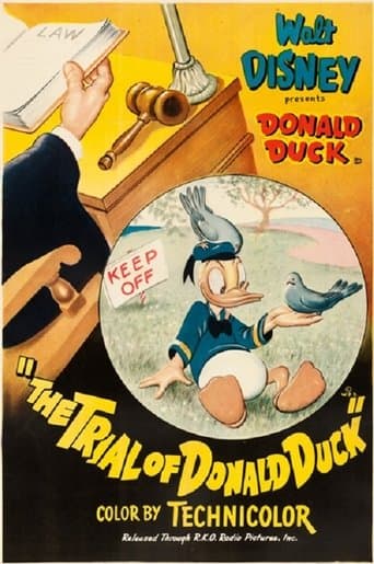 Movie poster for The Trial of Donald Duck