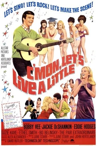 Movie poster for C'mon, Let's Live a Little