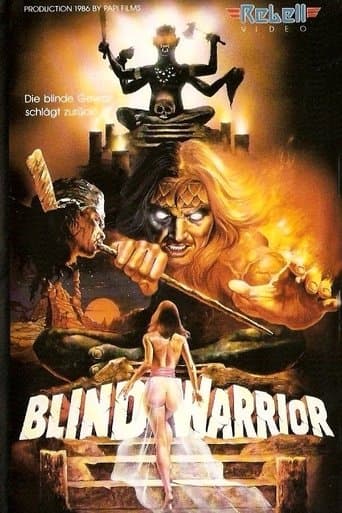 Movie poster for The Blind Man from Ghost Cave: Blind Warrior