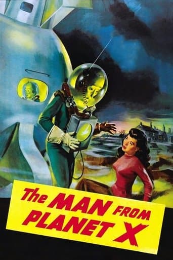 Movie poster for The Man from Planet X