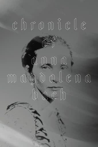 Movie poster for Chronicle of Anna Magdalena Bach