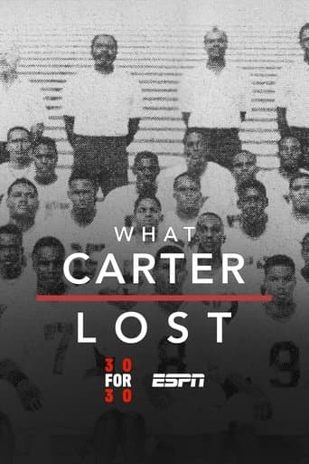 Movie poster for What Carter Lost