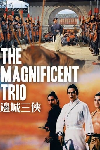 Movie poster for The Magnificent Trio