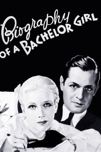 Movie poster for Biography of a Bachelor Girl